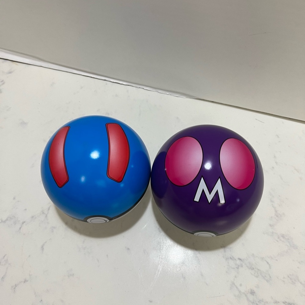 Poké Ball puzzle Set - Blue and Purple - Picture 2 of 6